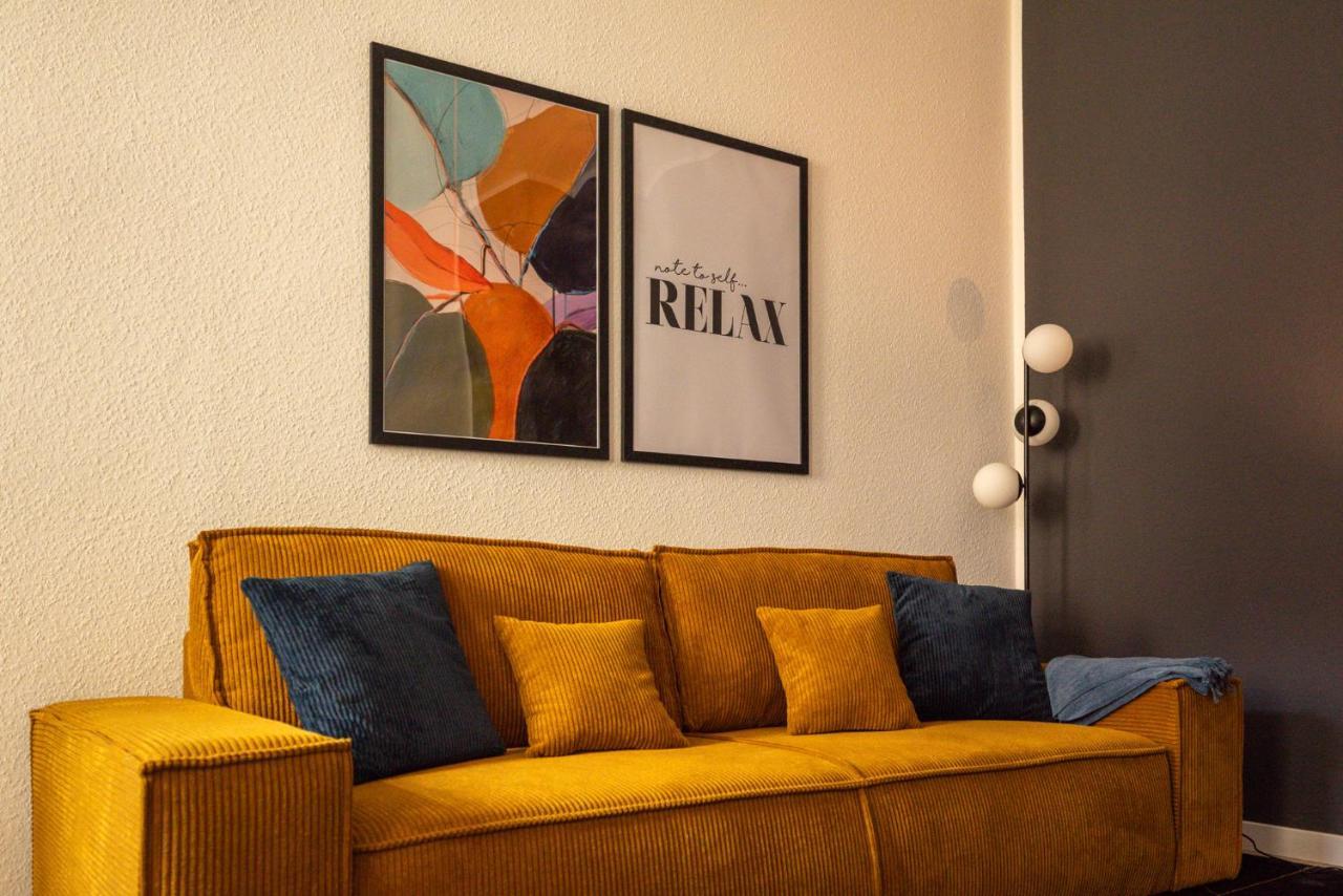 Maremar - Design Apartment - Luxus Boxspringbett - Zentral - Kueche - Arbeitsplatz - Highspeed Wlan Gera Extérieur photo